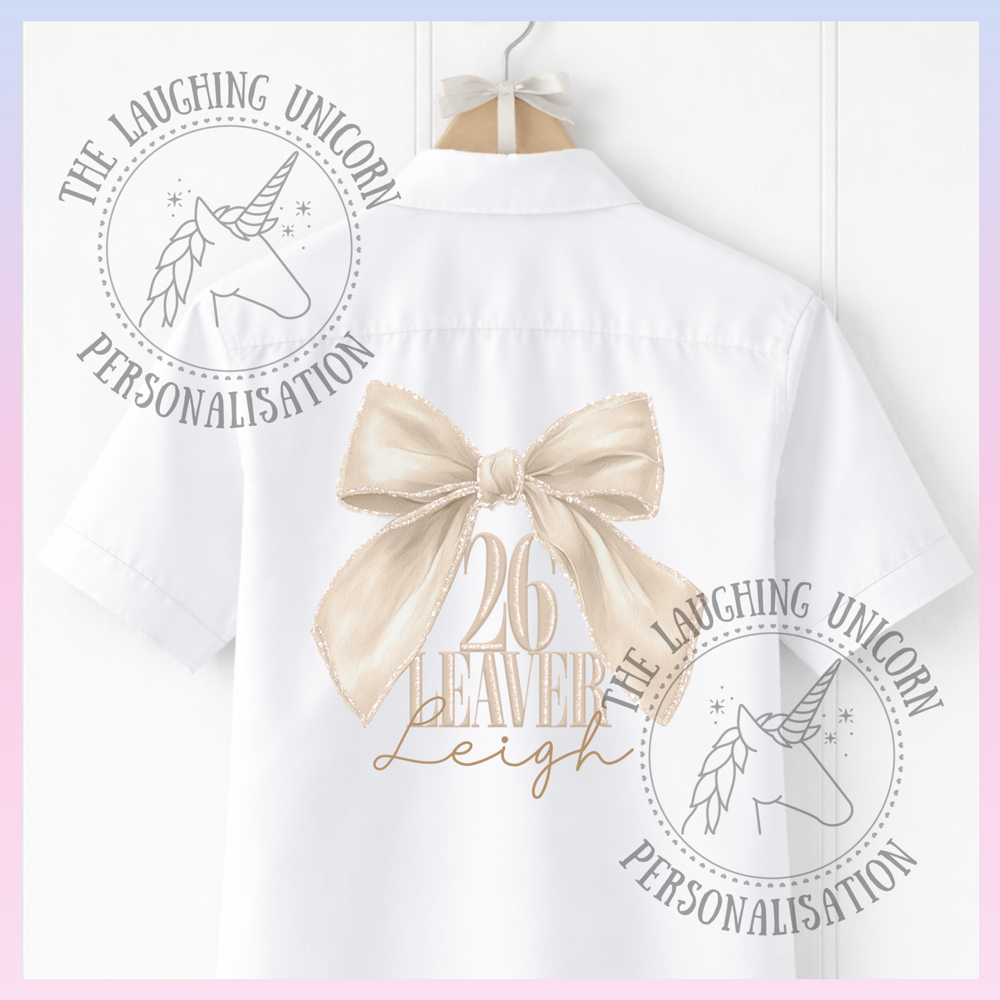 Personalised 2026 Leavers School Shirt