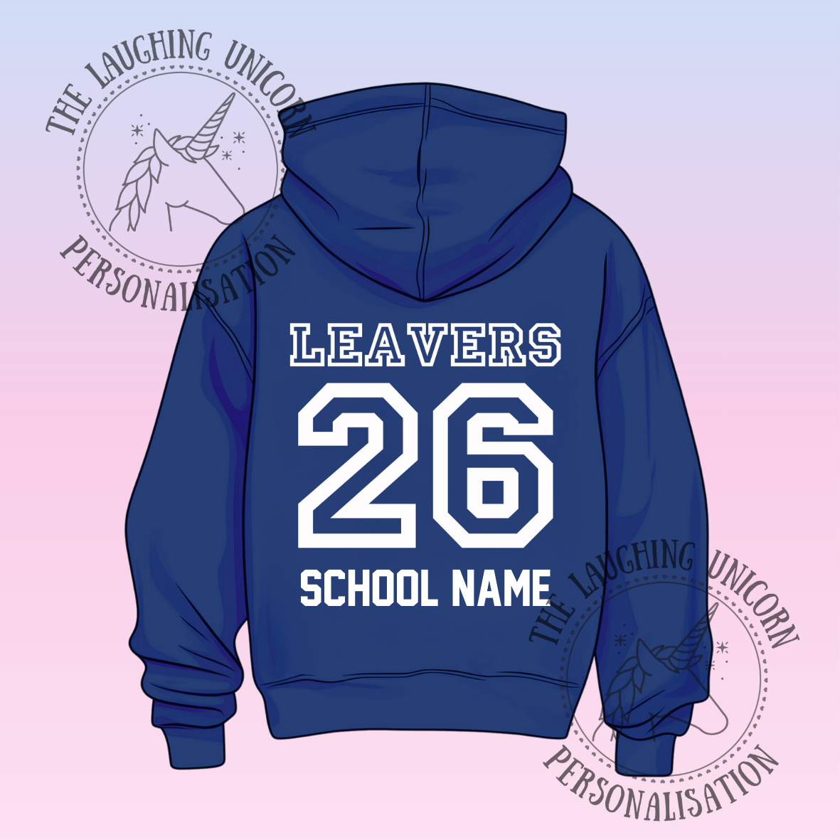2026 Personalised Leavers Hoody