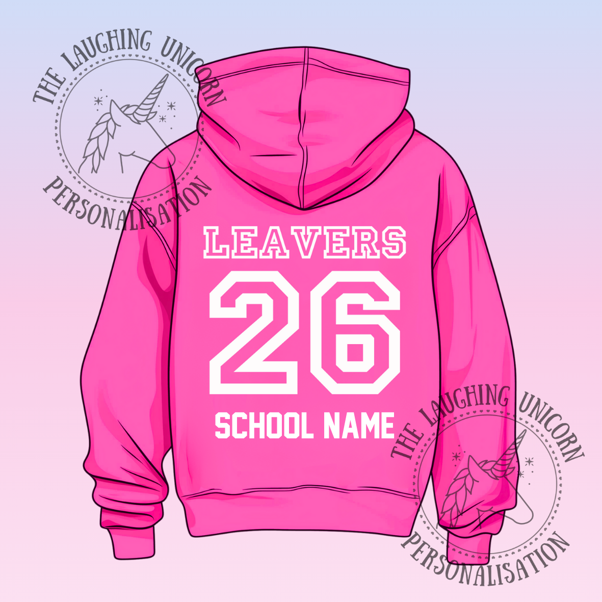2026 Personalised Leavers Hoody