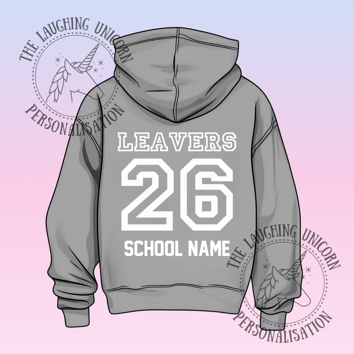 2026 Personalised Leavers Hoody