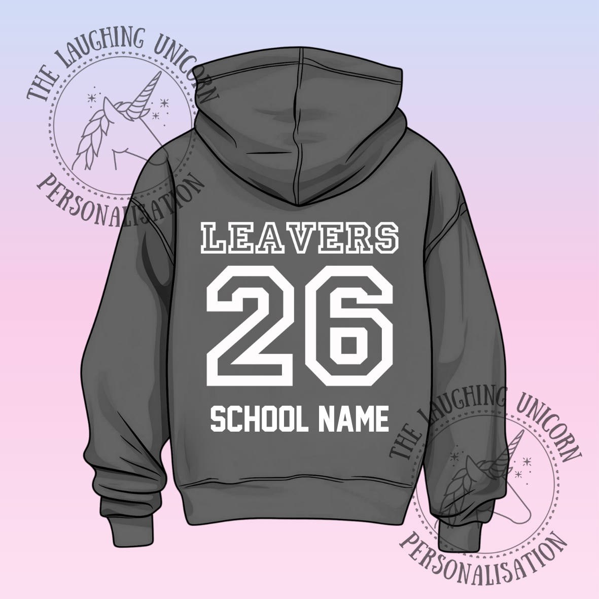 2026 Personalised Leavers Hoody
