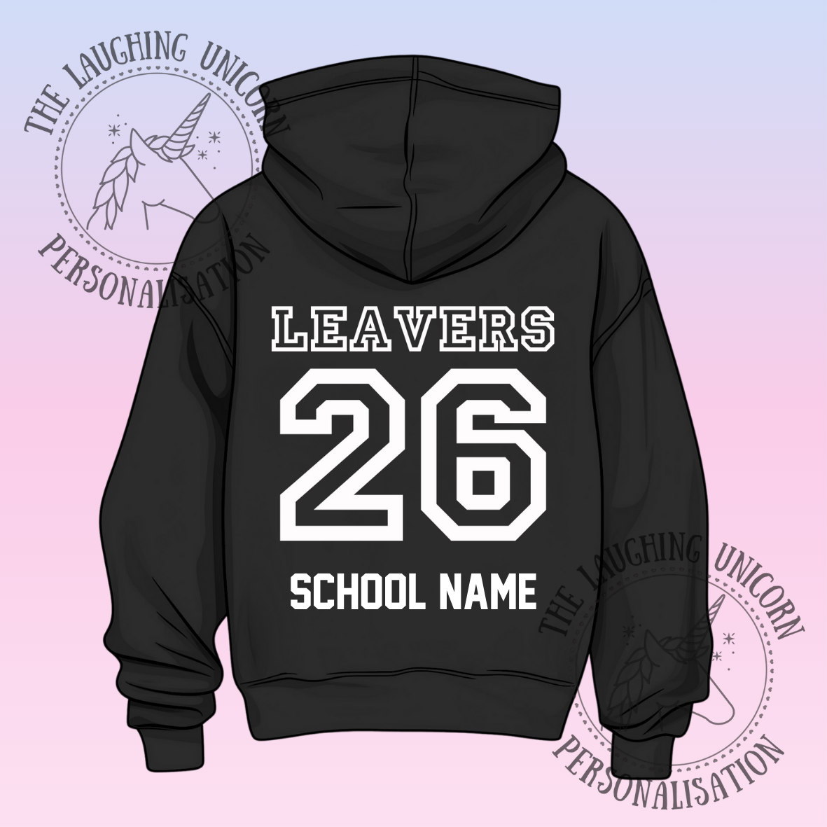 2026 Personalised Leavers Hoody