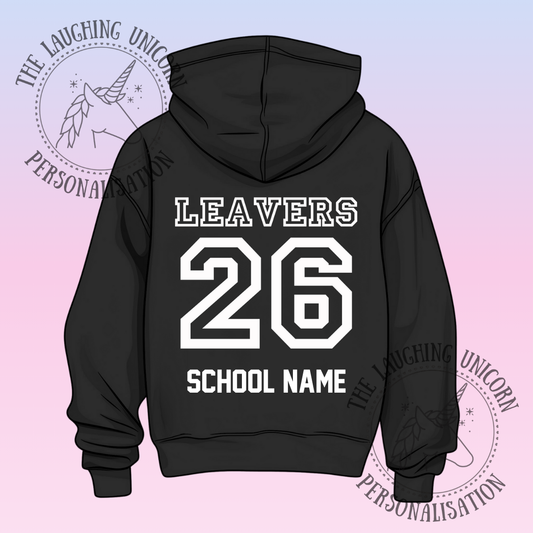2026 Personalised Leavers Hoody