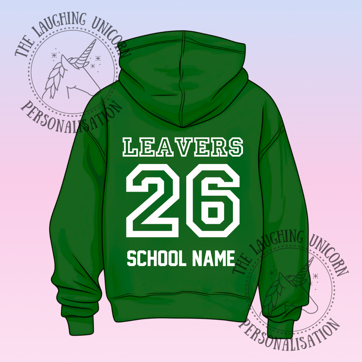2026 Personalised Leavers Hoody