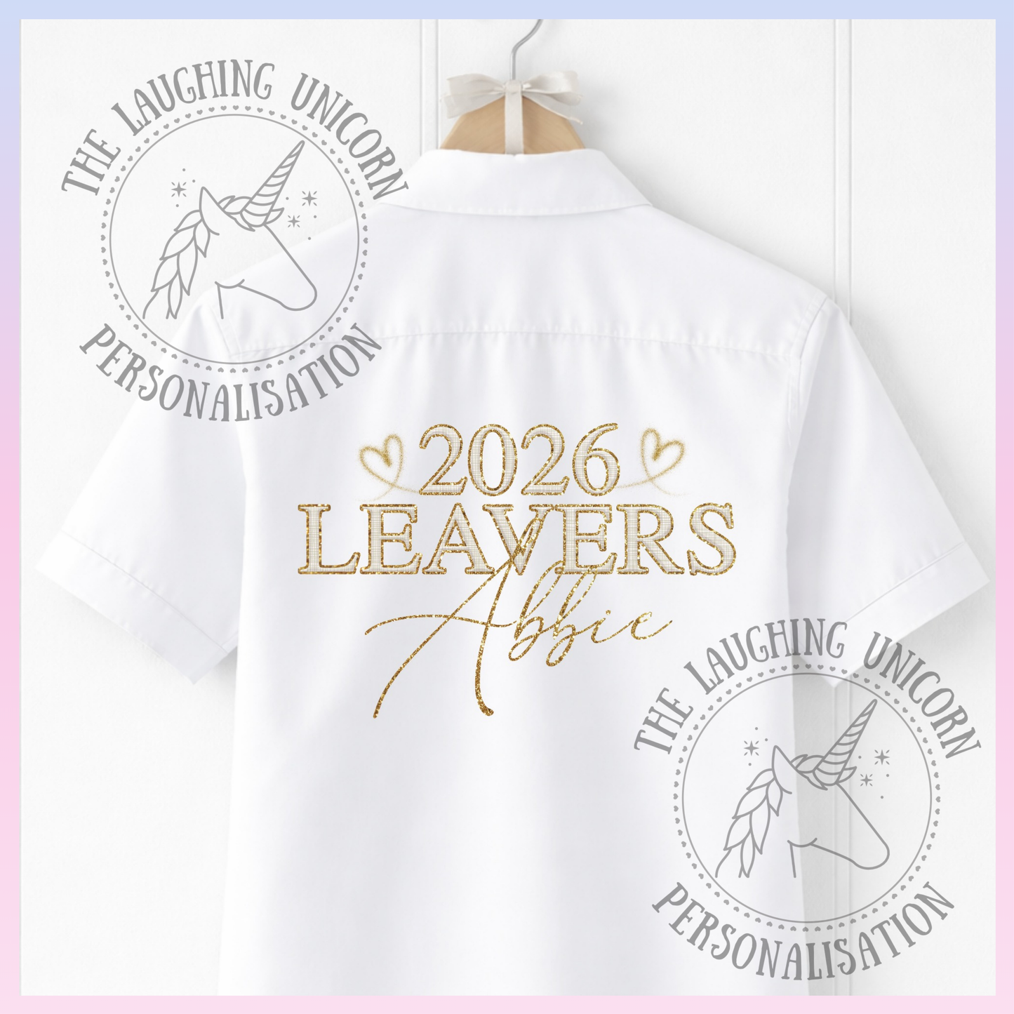Personalised 2026 Leavers School Shirt