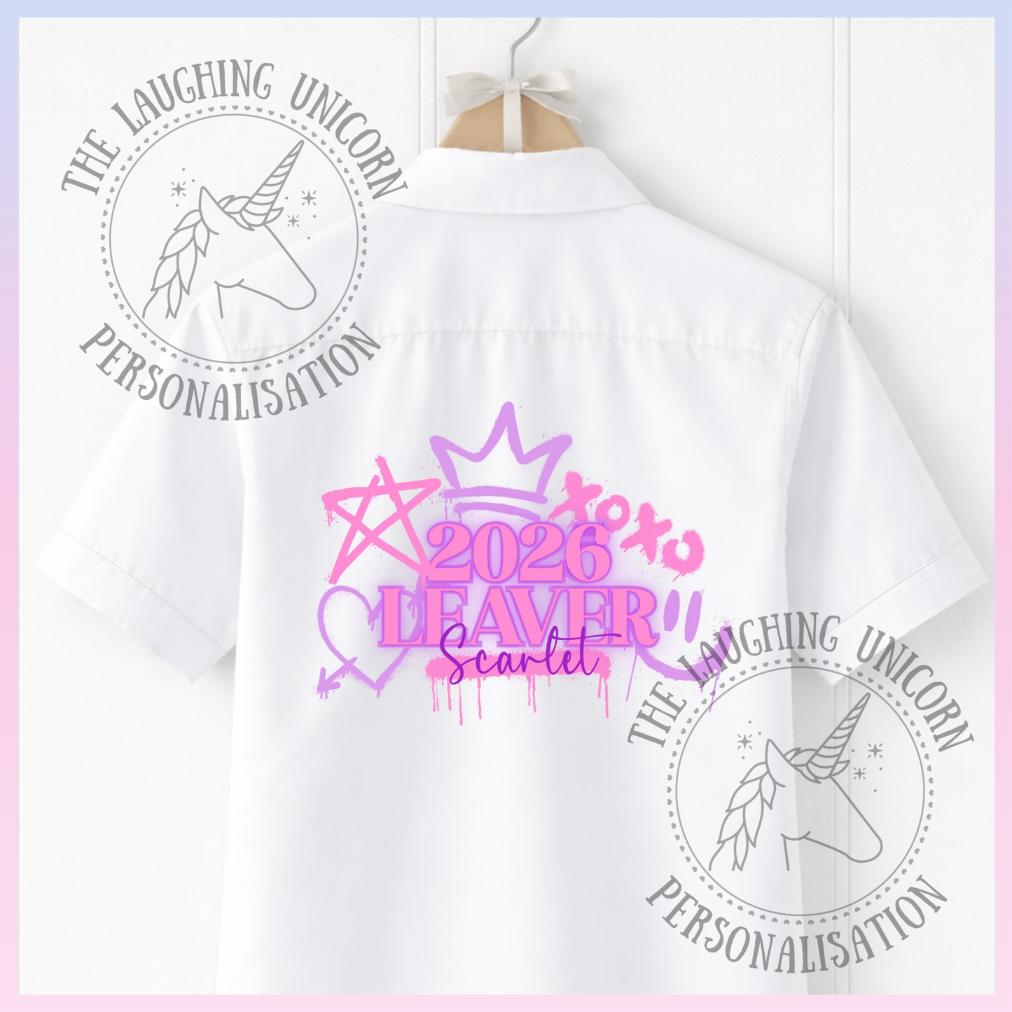 Personalised 2026 Leavers School Shirt