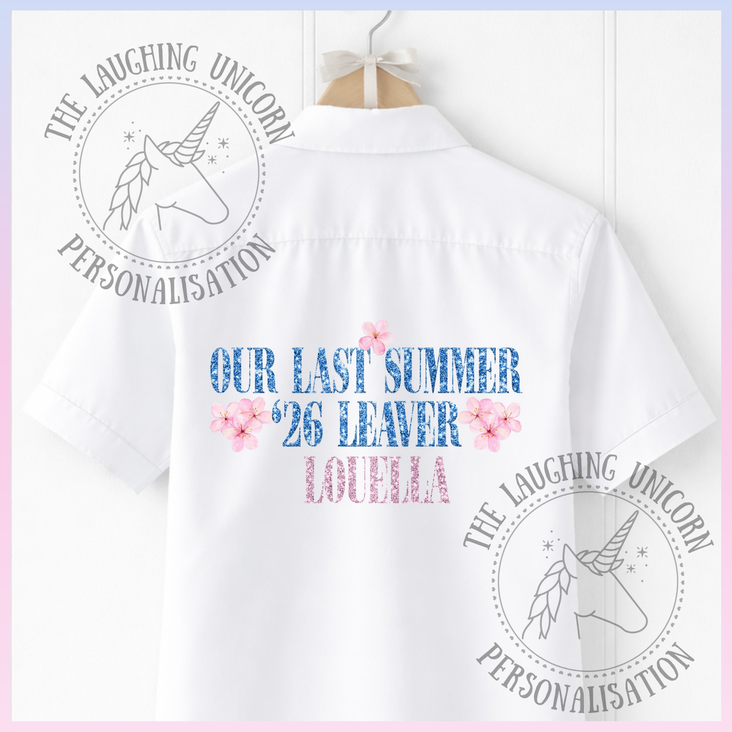 Personalised 2026 Leavers School Shirt