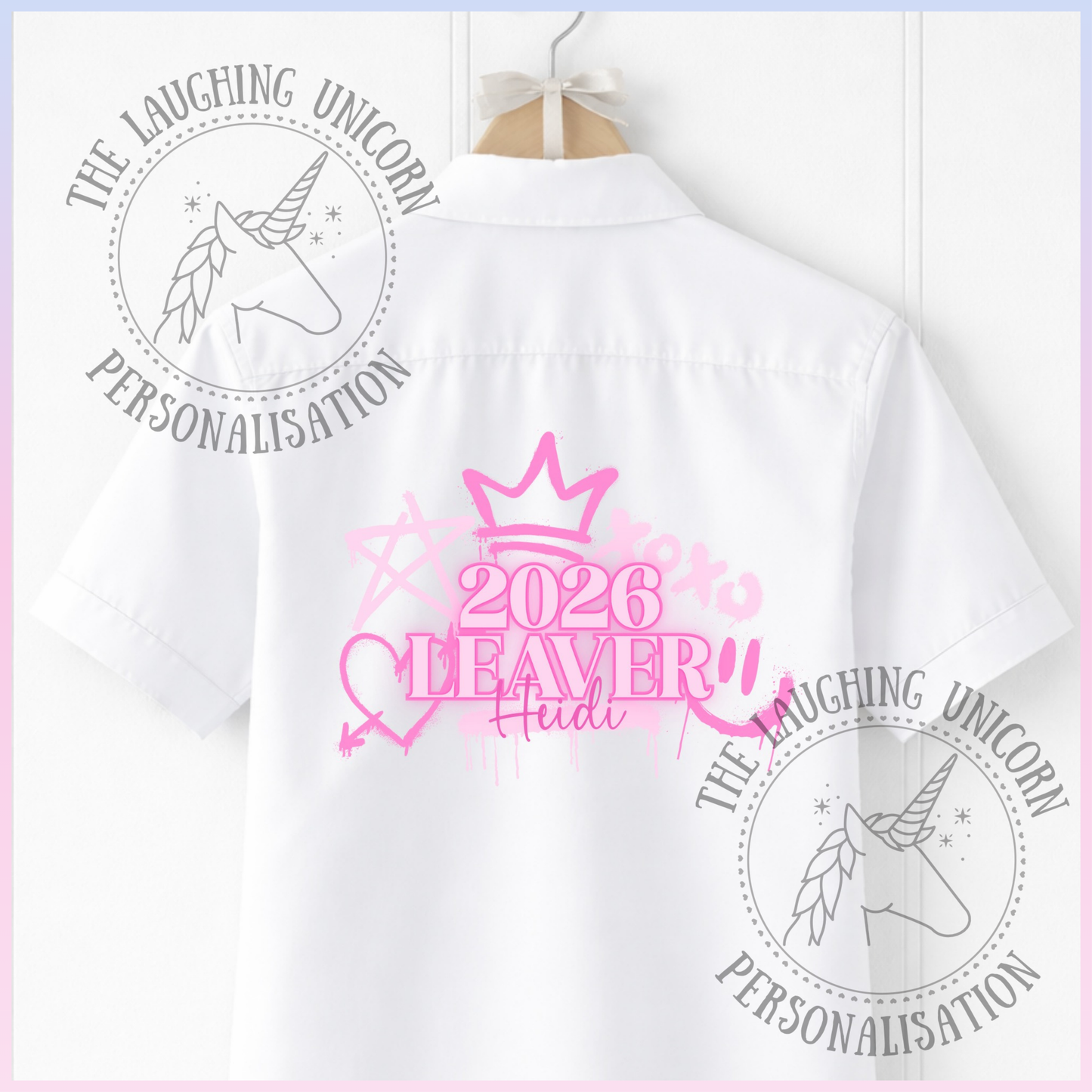 Personalised 2026 Leavers School Shirt