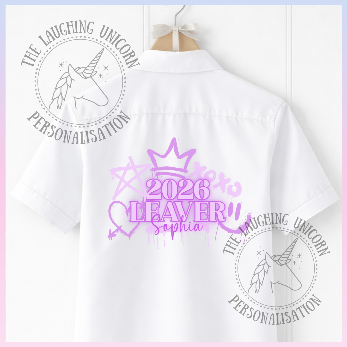 Personalised 2026 Leavers School Shirt