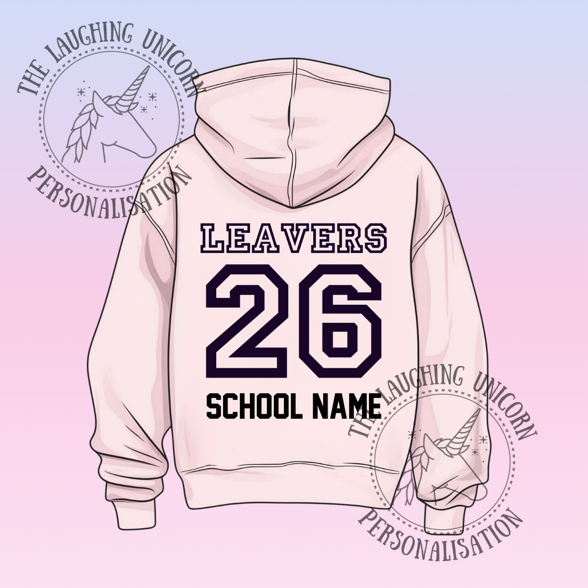 2026 Personalised Leavers Hoody