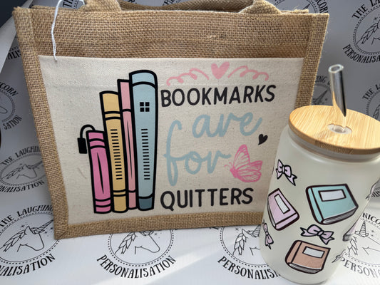 Book Lover Bundle – Reusable Bag & Libby Can Cup Gift
