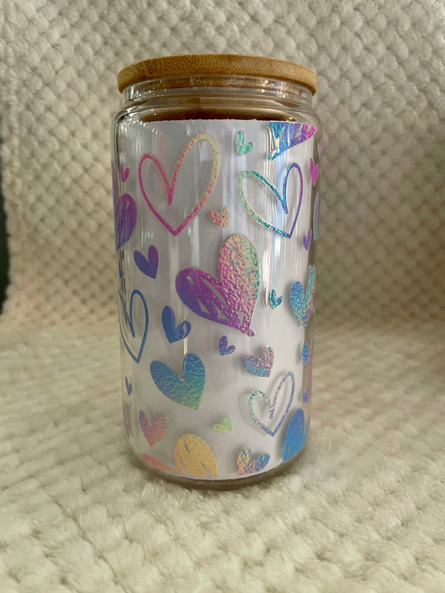 16oz Glass Libby Can Cup – Cute Reusable Drinkware