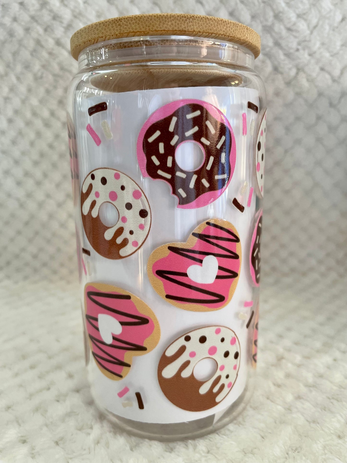 16oz Glass Libby Can Cup – Cute Reusable Drinkware