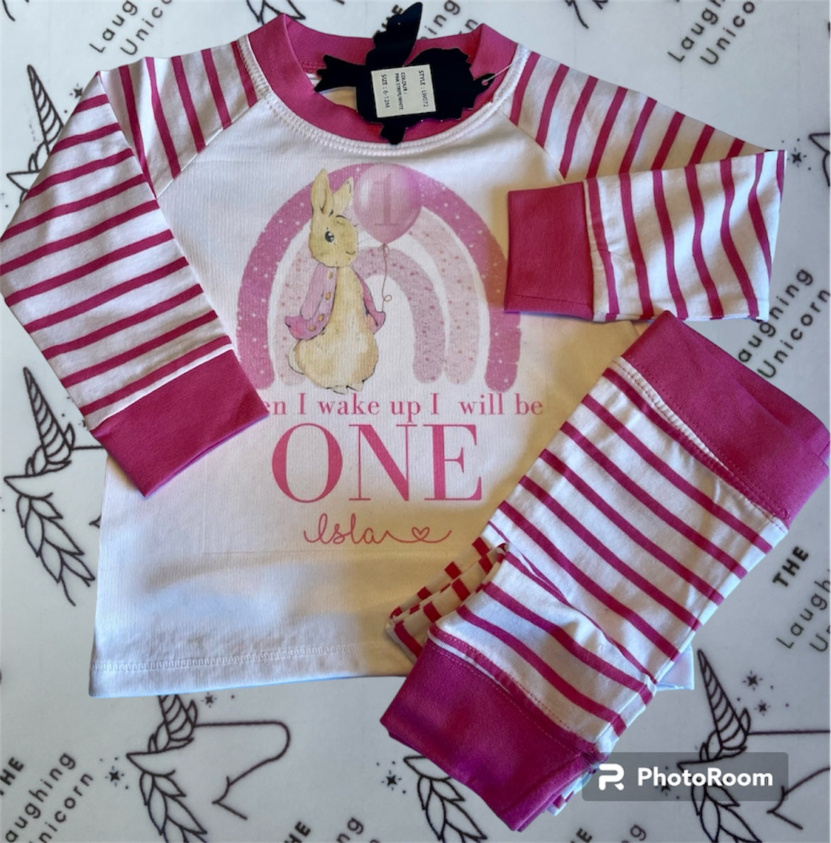 Personalised Birthday Pyjamas – “When I Wake Up I Will Be”